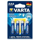 VARTA Batterie Longlife Power AAA 4er Blister Micro 4903