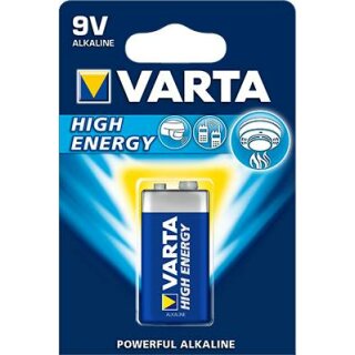 VARTA Batterie Longlife Power 9V Block 1er Blister 4922 04922 121 411